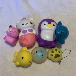 Bundle of mini animal squishies
